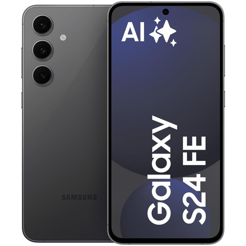 Galaxy S24 FE 5G 128GB 8GB Ram Display 6.7" Doppia SIM Android 14 USB tipo-C 4700 mAh Grafite Europa - Foto 1