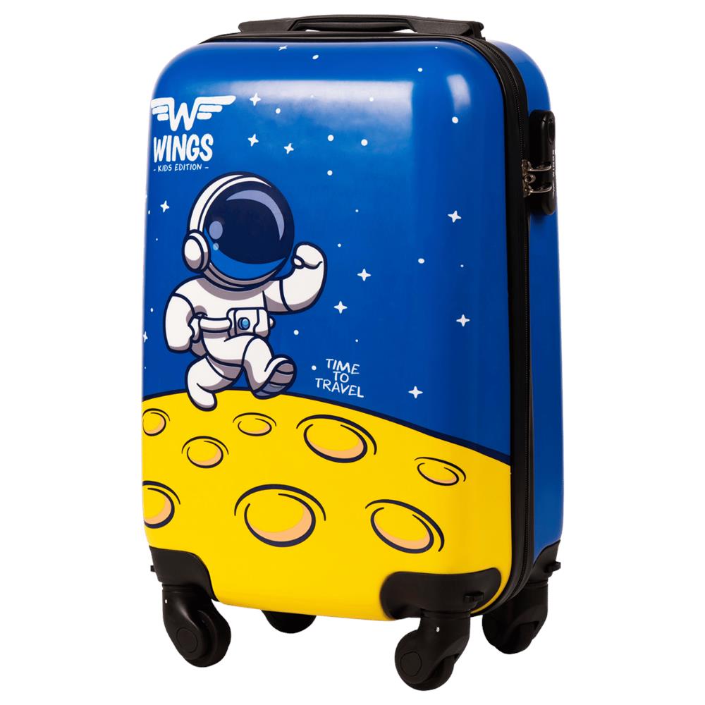 Valigia Wings Kids Cabin 18"" - Blu Astronauta, rigida - Foto 1