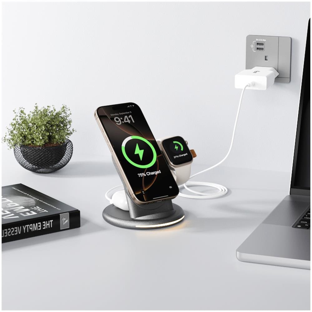 245521 Caricabatterie per dispositivi mobili Universale Bianco AC Ricarica rapida Interno - Foto 7