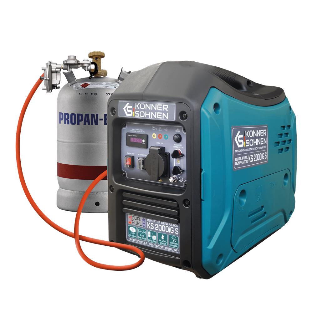 Generatore inverter GPL /benzina KS 2000iG S Tensione, V 230 Potenza massima, kW 2.0** - Foto 1