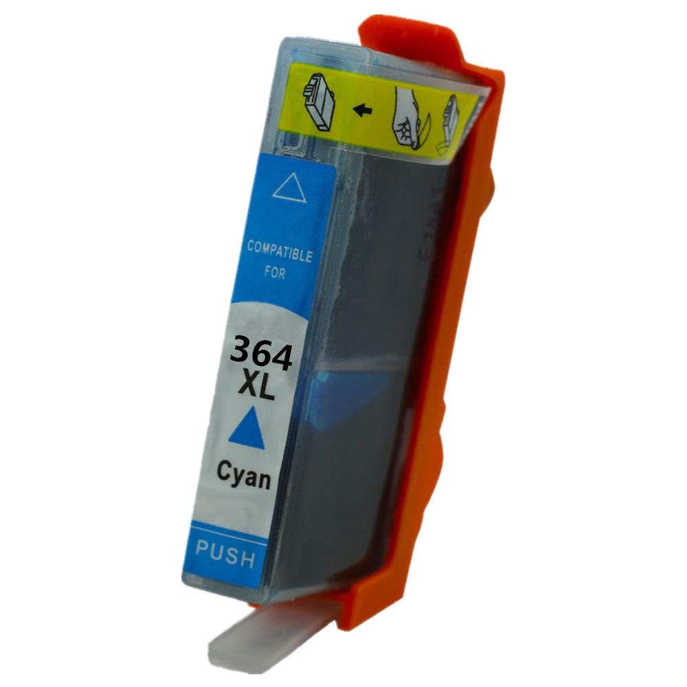 Cartuccia Ink-jet compatibile HP 364 XL Ciano (CB323E) - Foto 2