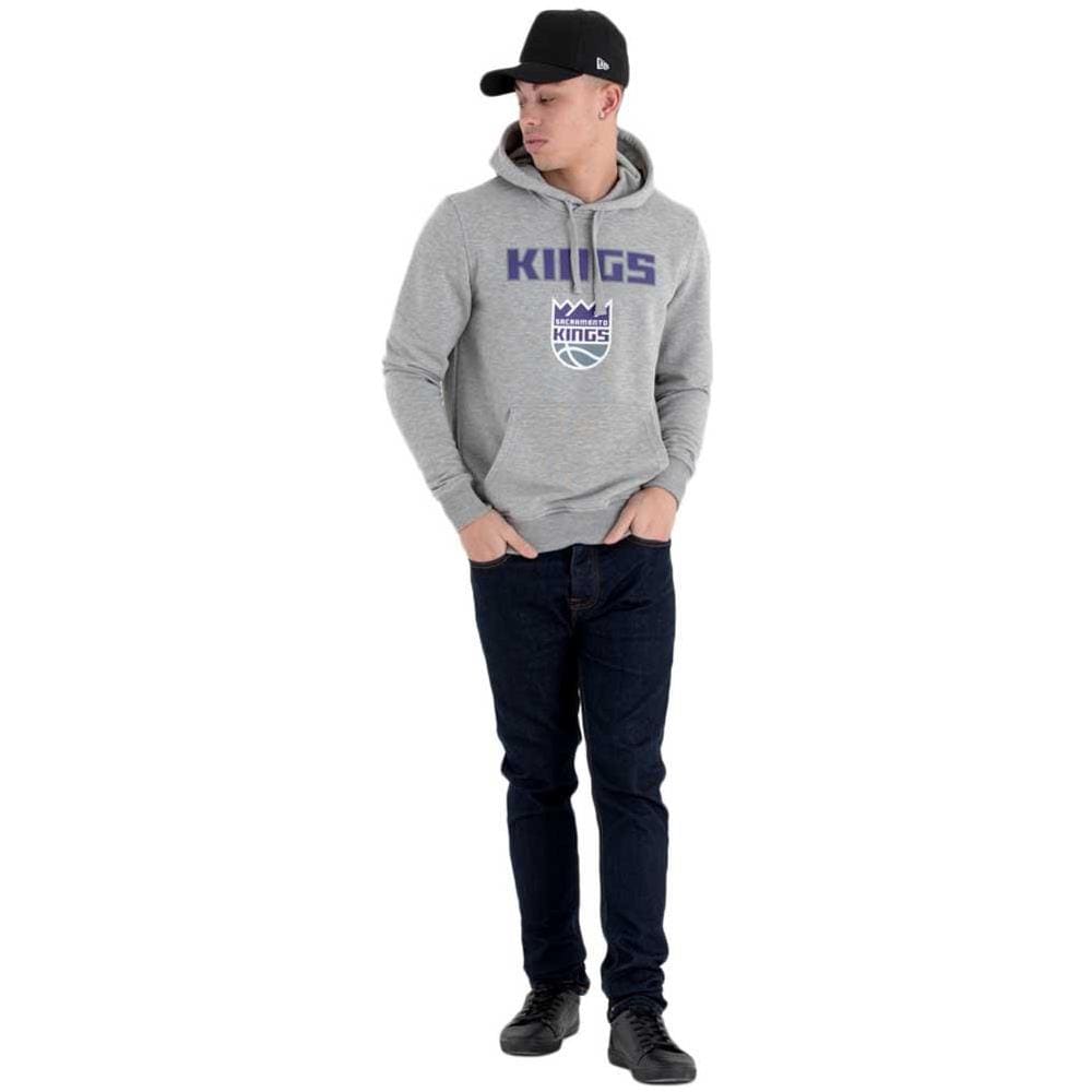 Felpe Team Logo Po Hoody Sacramento Kings Abbigliamento Uomo M - Foto 3