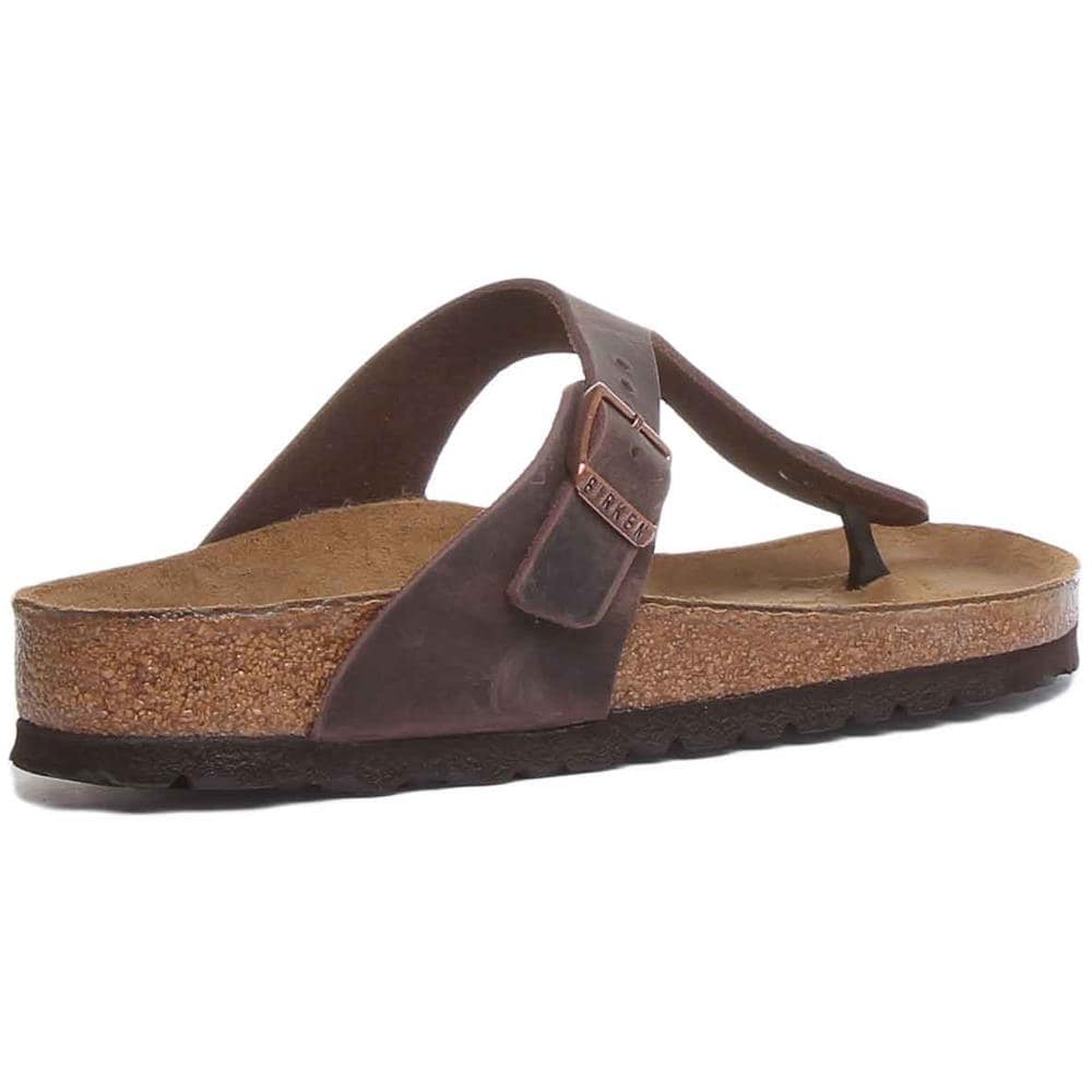 Gizeh Leather Habana Sandalo - Calzata Normale Eur 38 - Foto 4