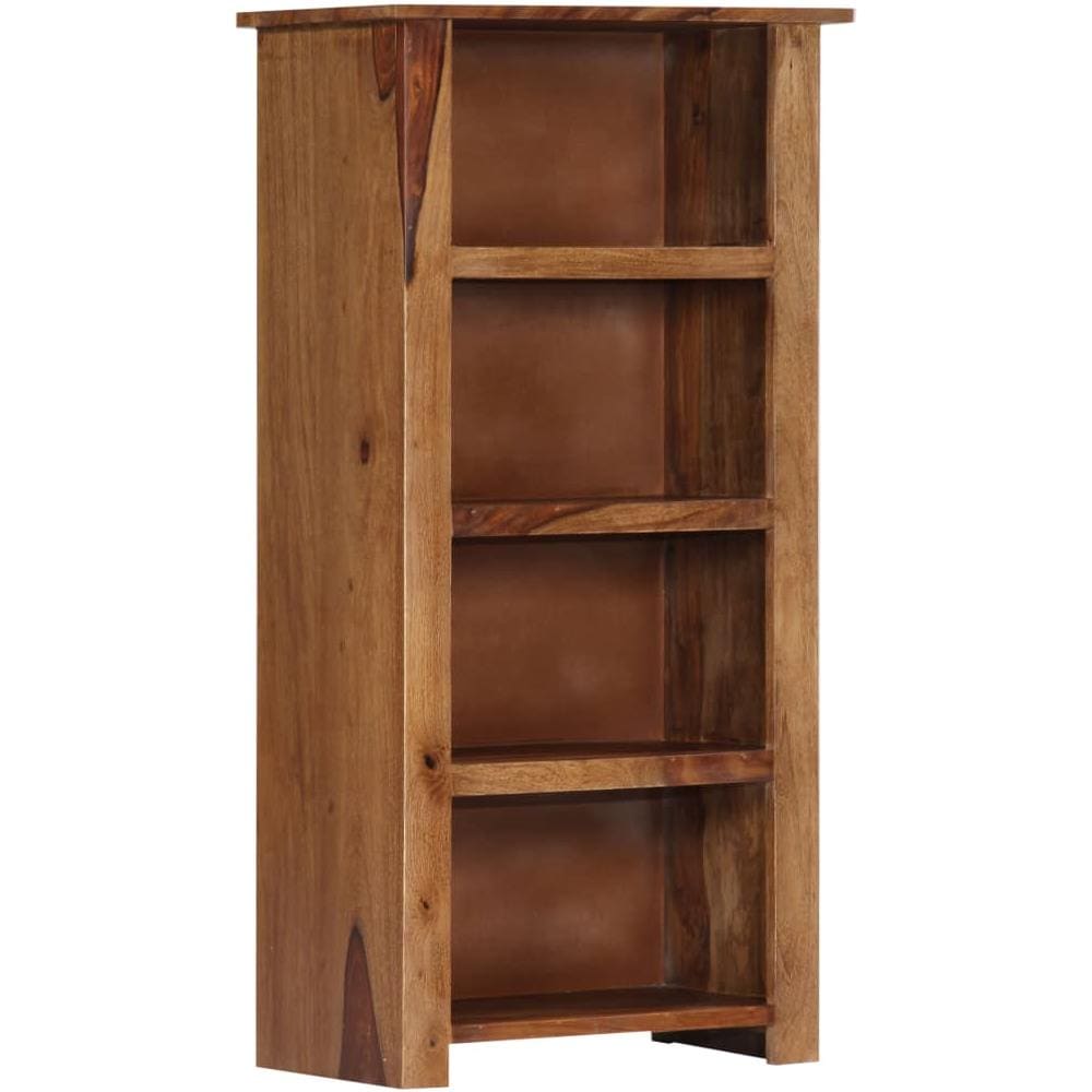 Libreria 50x30x100 cm in Legno Massello di Sheesham - Foto 2