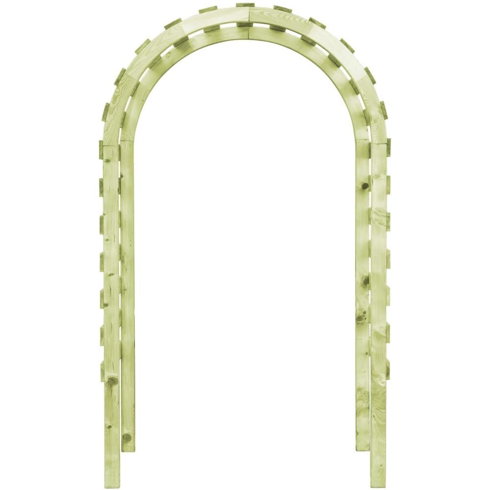 Pergolato Da Giardino 130x60x230cm Legno Di Pino Impregnato - Foto 2