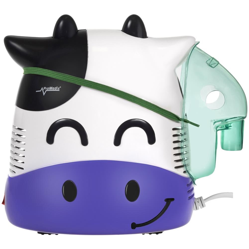 Inalatore Per I Bambini Promedix Pr-810 Mucca, Set Di Nebulizzatori, Maschere, Filtri - Foto 2