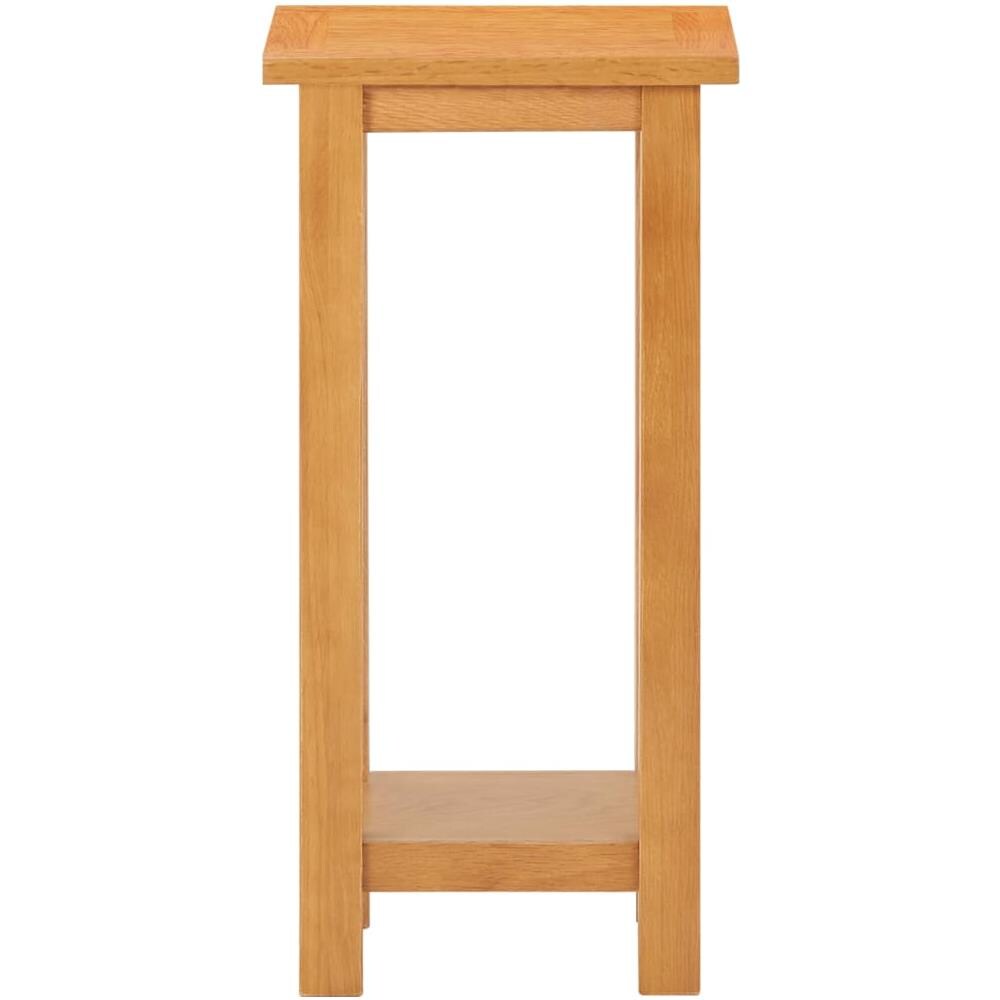 Tavolino Da Salotto 27x24x55 Cm In Massello Di Rovere E Mdf - Foto 2