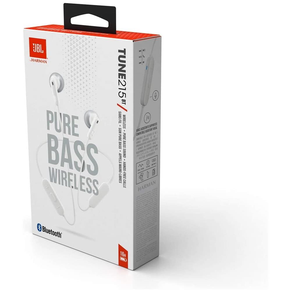 Auricolari Wireless Tune 215BT Bluetooth 5.0 Microfono e Vivavoce Colore Bianco - Foto 7