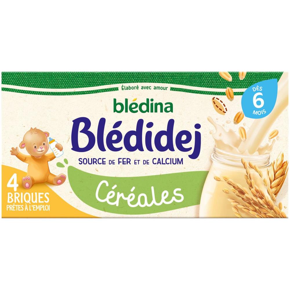 Lait Et Céréales Bébé Dès 6 Mois Blédidej - Foto 1