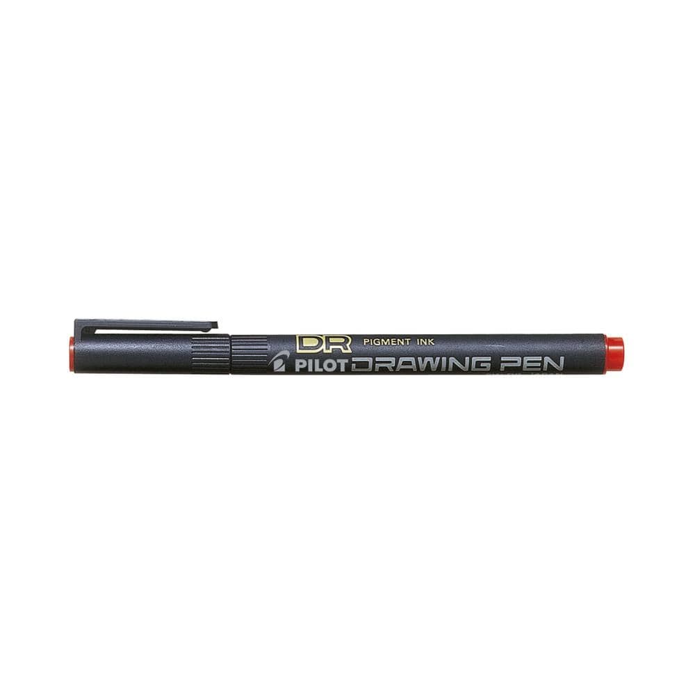 Drawing Pen 08, Nero, Rosso - Foto 1