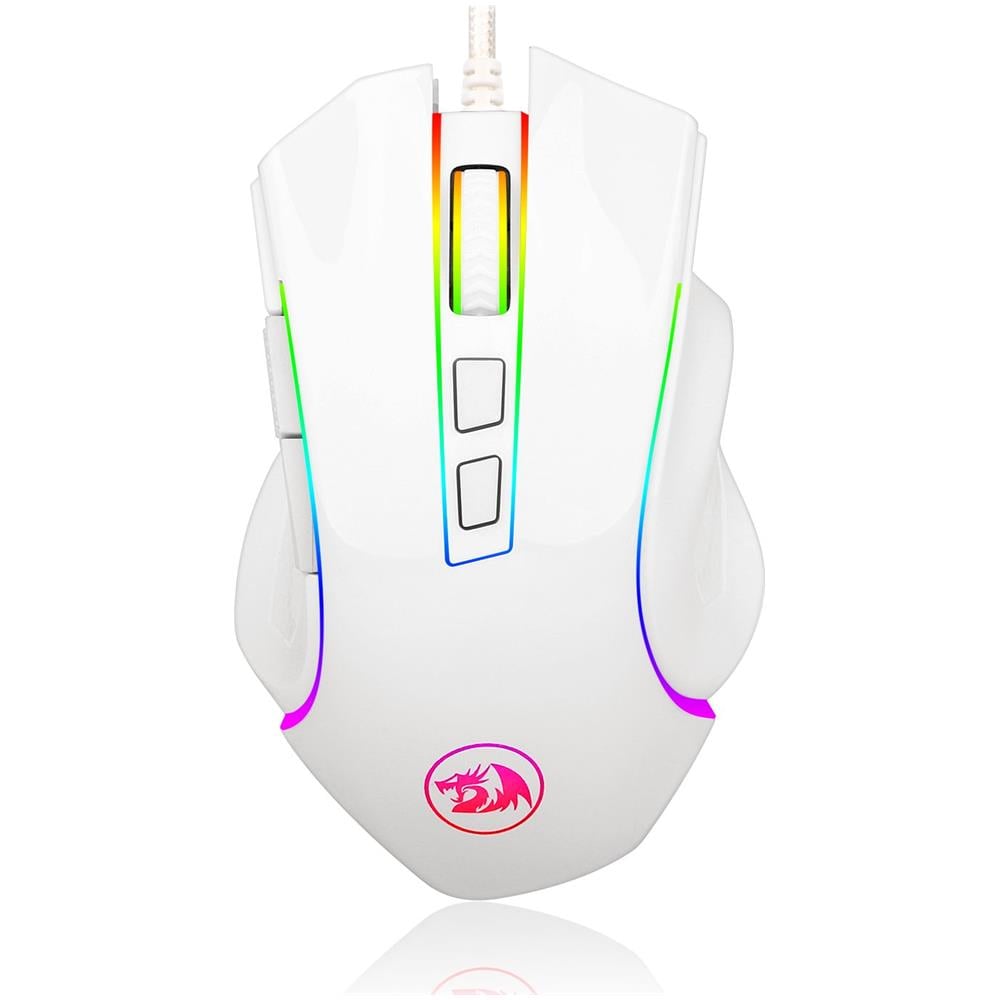 Mouse Da Gioco Rgb Bianco Griffin M607w - Foto 1