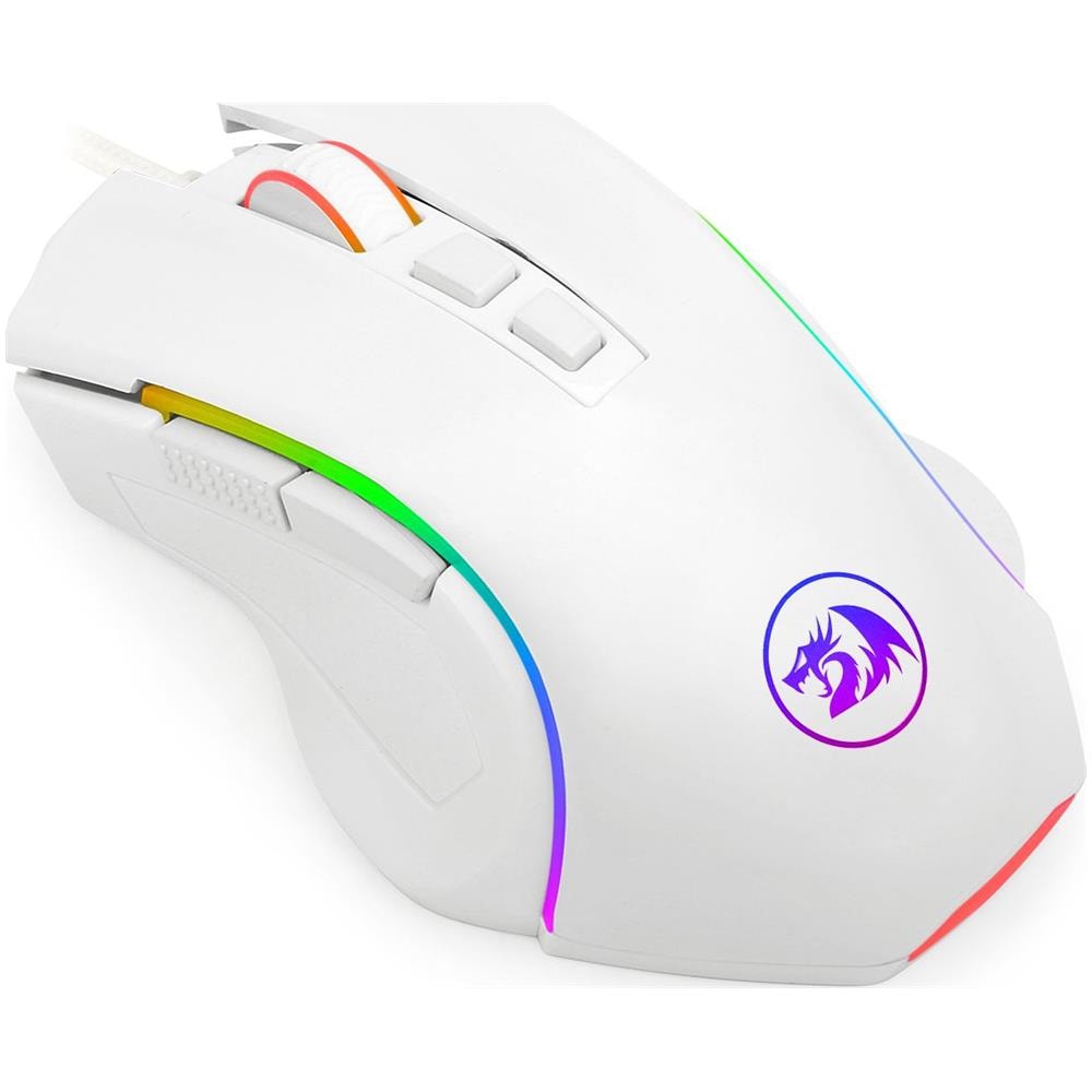 Mouse Da Gioco Rgb Bianco Griffin M607w - Foto 7