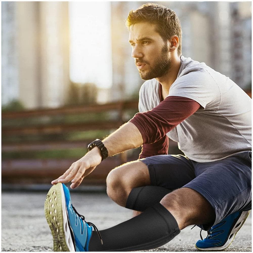 Calze A Compressione Con Cerniera 1 Paio Nero L /xl - Foto 6