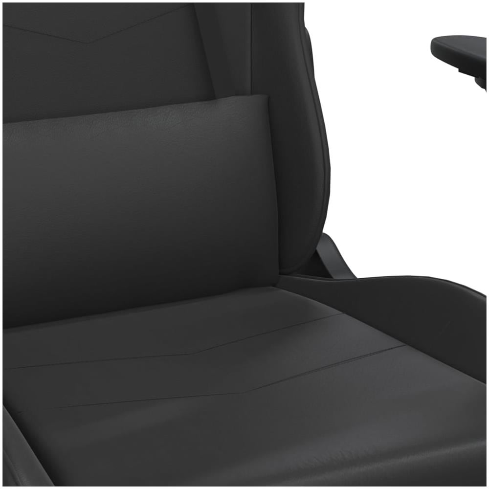 Sedia Da Gaming Con Poggiapiedi Nero In Similpelle - Foto 2