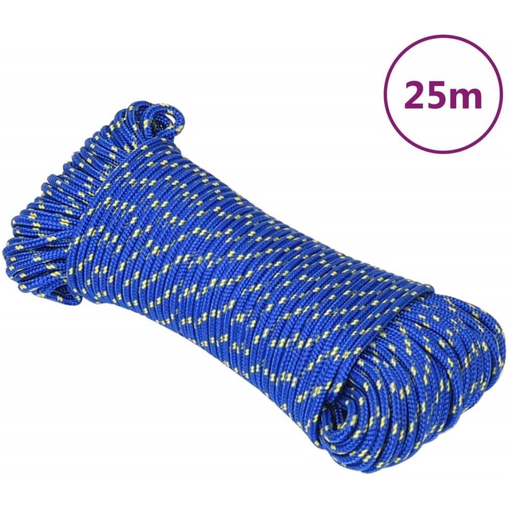 Corda Nautica Blu 4 Mm 25 M In Polipropilene - Foto 1