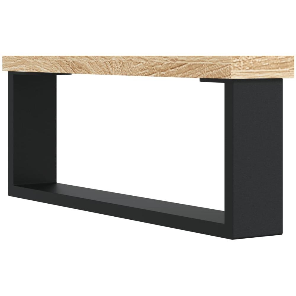 Comodini 2 Pz Rovere Sonoma 40x30x50 Cm In Legno Multistrato - Foto 7