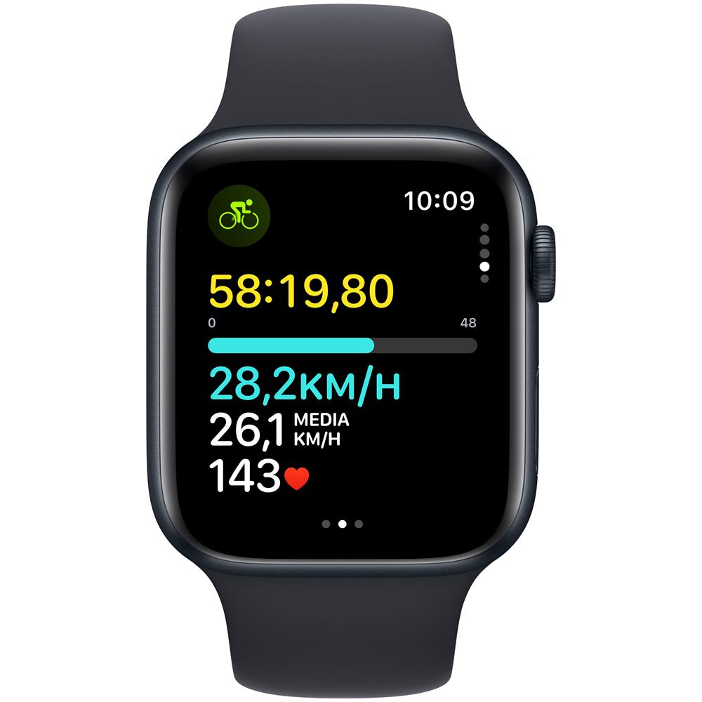Watch SE GPSCassa 44mm in Alluminio Mezzanotte con Cinturino Sport Mezzanotte M /L - Foto 4