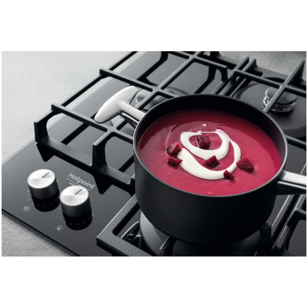 HAGS 62F /BK Nero Da incasso 59 cm Gas 4 Fornello (i) - Foto 11