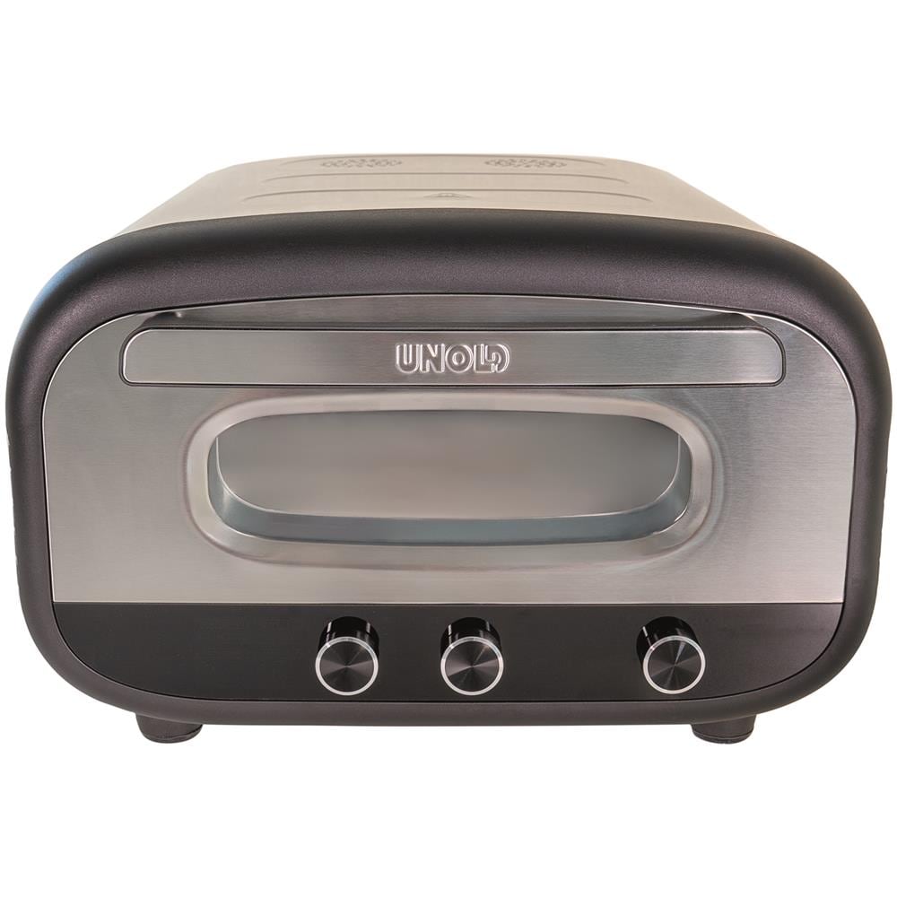 Forno per Pizza Alfredo 68806 con Temperatura Max 450 C° Potenza 1700 W Colore Acciaio Inox - Foto 1