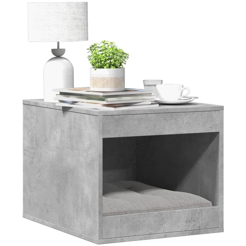 Recinto Lettiera Gatti Grigio Cemento 47x59x42 cm in Truciolato - Foto 2