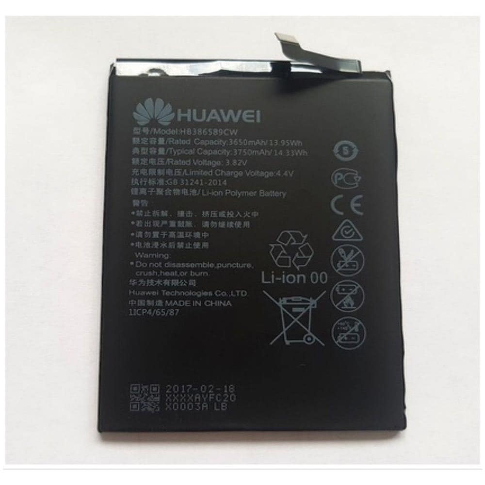 Batteria Originale Hb386589cw 3750mah Per P10 Plus - Foto 4