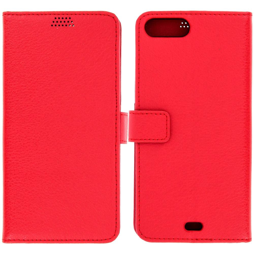 Custodia Portafoglio Stand Case Per Apple Iphone 7 Plus E 8 Plus - Rossa - Foto 2