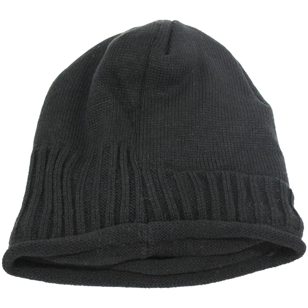 BASILE - Cappello Uomo Skipper Cuffia Berretto Zuccotto Senza Risvolto 100%  Acrilico Nero - ePRICE