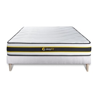 Materasso A Molle Insacchettate Sleezzz Smart T21 140x200 Cm – 7 Zone, Doppia Durezza H2/H3, Reversibile