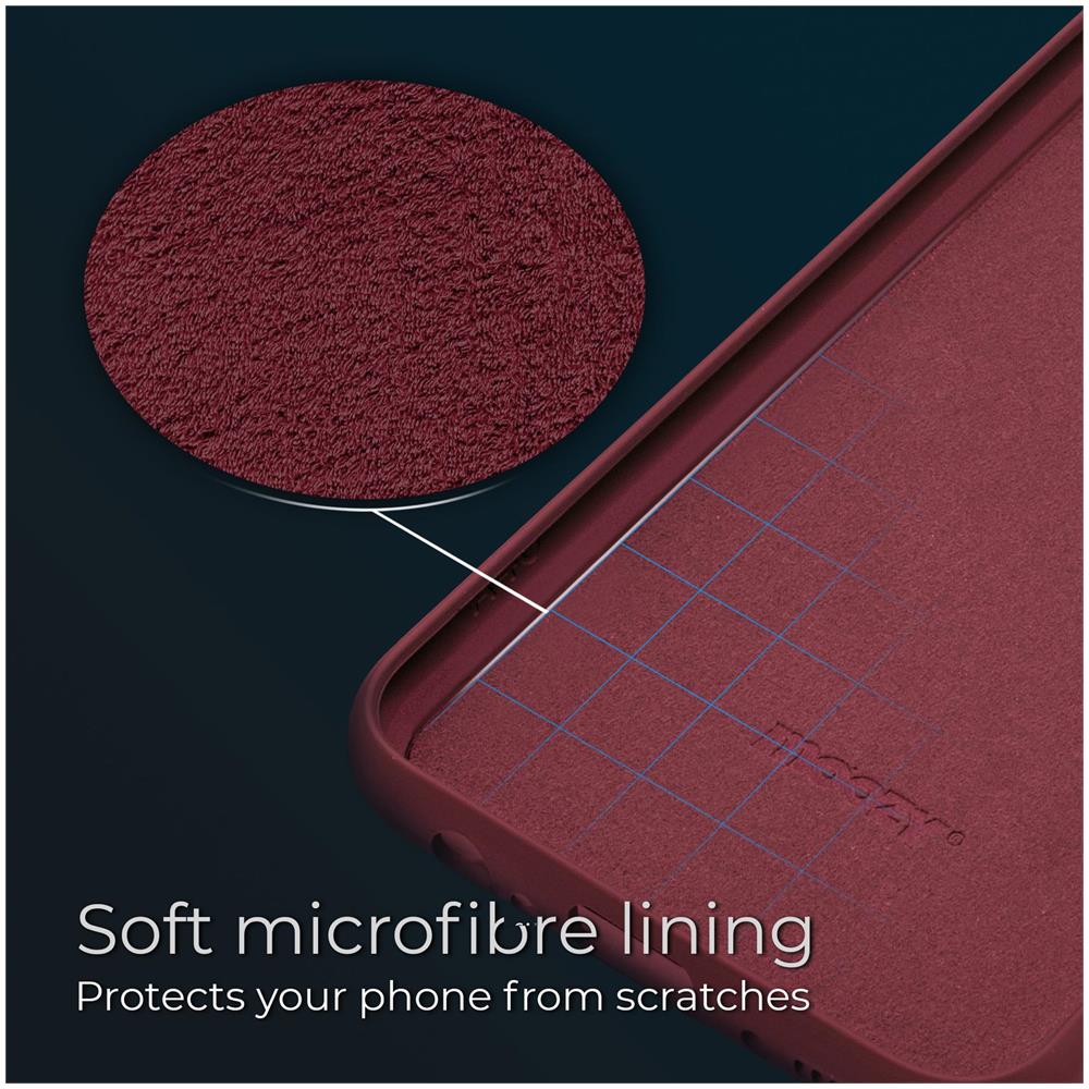 Lifestyle. Cover Per Xiaomi Redmi Note 10, Redmi Note 10s, Rosa Vintage - Custodia In Silicone Premium Con Finitura Opaca E Fodera Morbida In Microfibra, Phone Case Cover Leggero - Foto 2