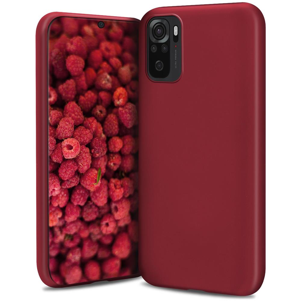 Lifestyle. Cover Per Xiaomi Redmi Note 10, Redmi Note 10s, Rosa Vintage - Custodia In Silicone Premium Con Finitura Opaca E Fodera Morbida In Microfibra, Phone Case Cover Leggero - Foto 1