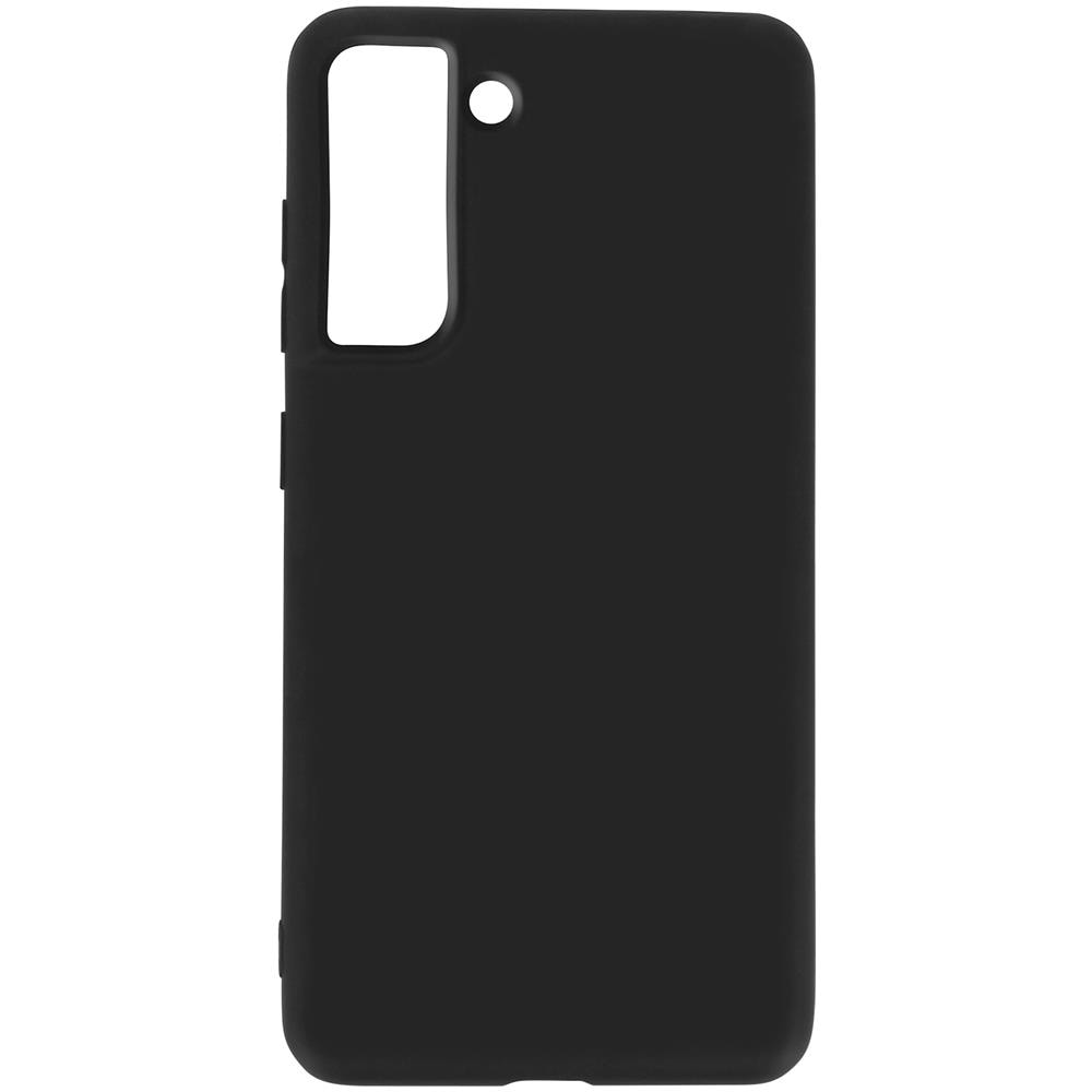 Cover Samsung Galaxy S21 Fe Resistente Silicone Gel Sottile Leggera Nera - Foto 1