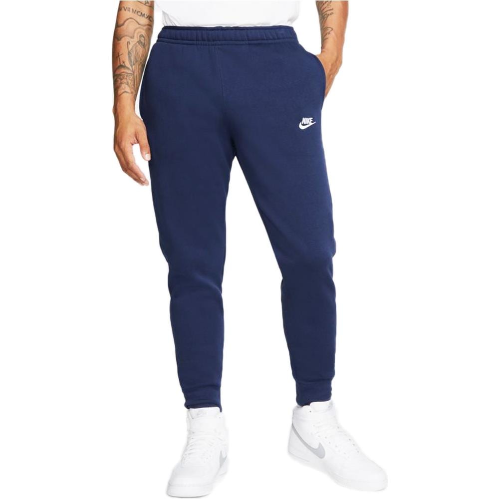 Pantalone Da Uomo Club Fleece Blu Taglia S Codice Bv2671-410 - Foto 1