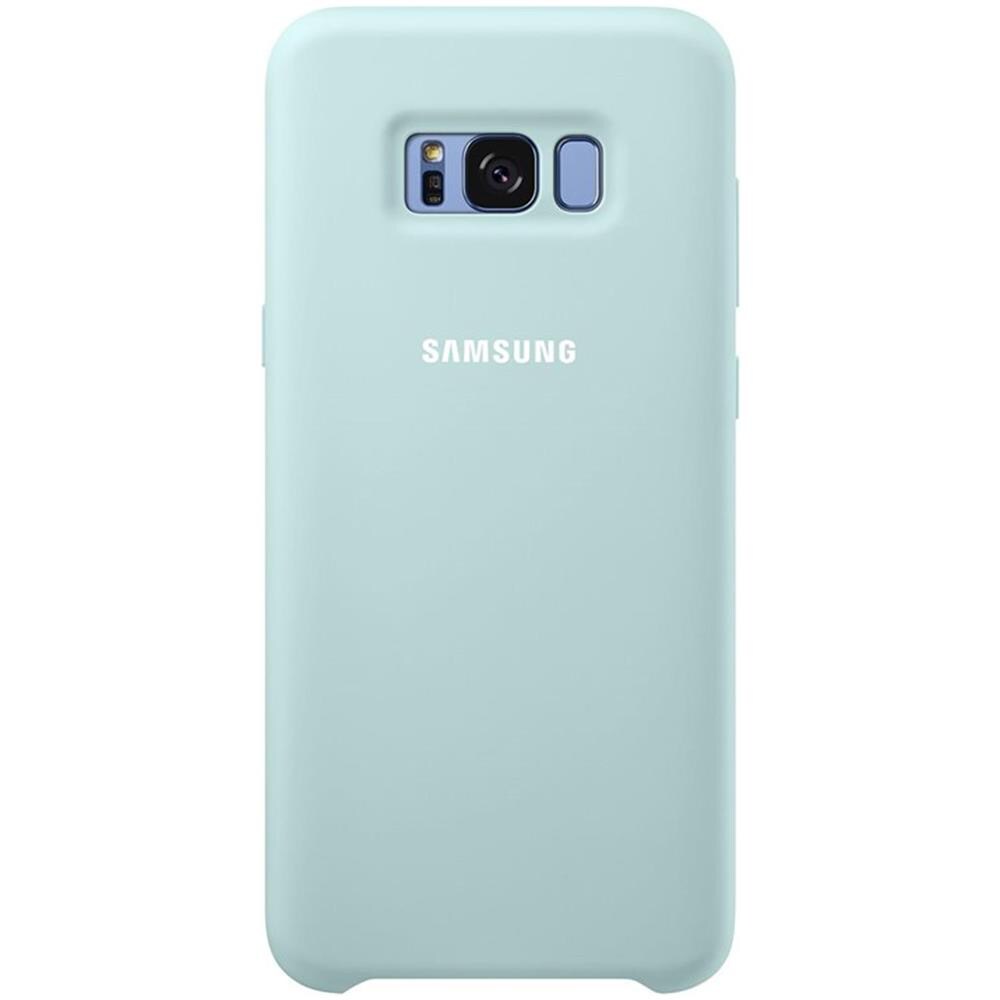 Cover in Silicone per Galaxy S8+ colore Blu - Foto 2