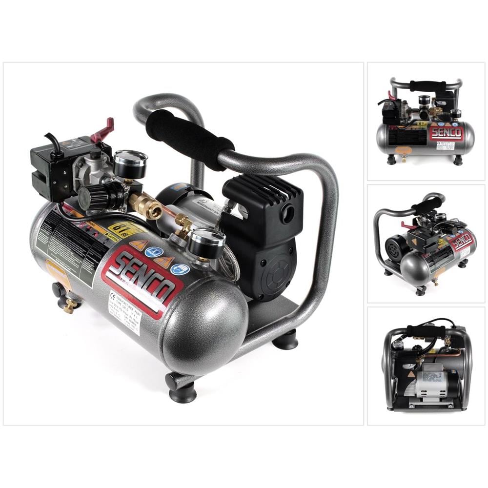 Pc 1010 Eu Compressore Ad Aria - Leggero E Silenzioso / 3,8 L / 8,00 Bar - Foto 1