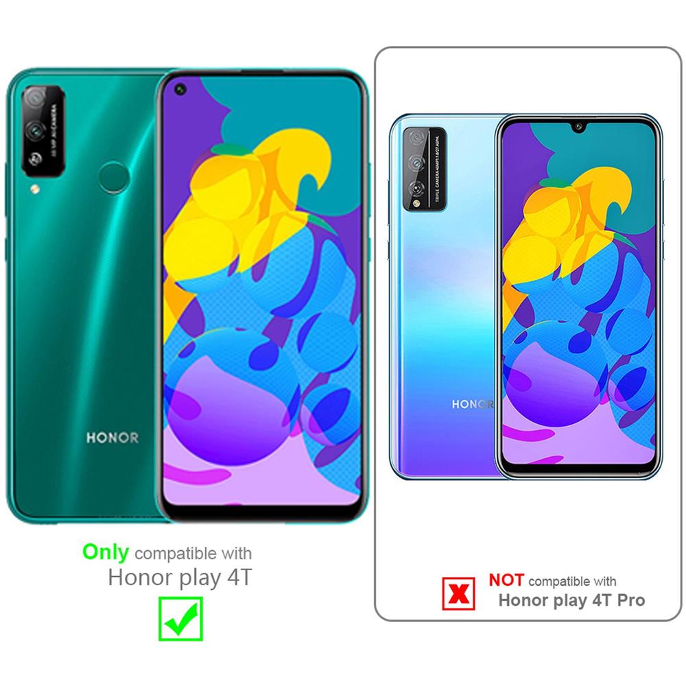 Custodia Compatibile Con Honor Play 4t In Candy Nero - Coperchio Protettivo In Silicone Tpu Flessibile - Foto 2