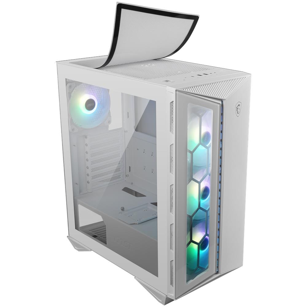 Case MPG Gungnir 110R Middle Tower ATX / Micro-ATX / Mini-ITX 3 Porte USB 3.0 Colore Bianco (Finestrato) - Foto 9