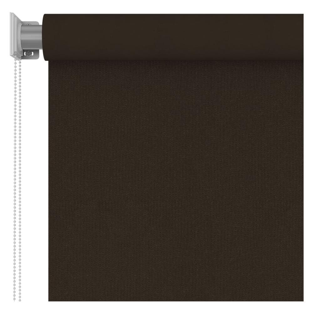 Tenda A Rullo Per Esterni 200x140 Cm Marrone Hdpe - Foto 3