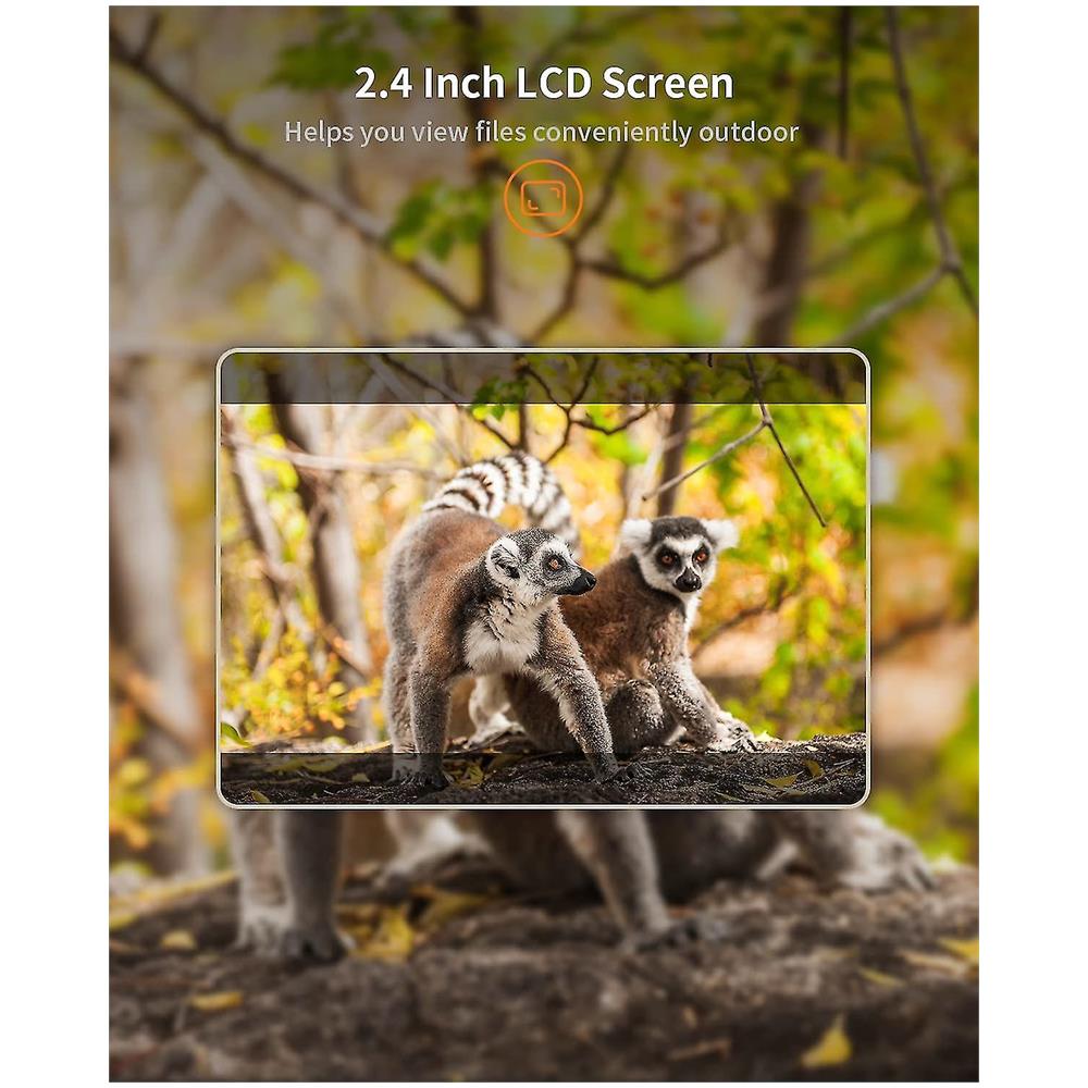 Camera Della Visione Notturna 0,5s Trigger Tempo Ip66 Iptrouro Per La Caccia Alla Fauna Selvatica-bruno - Foto 2