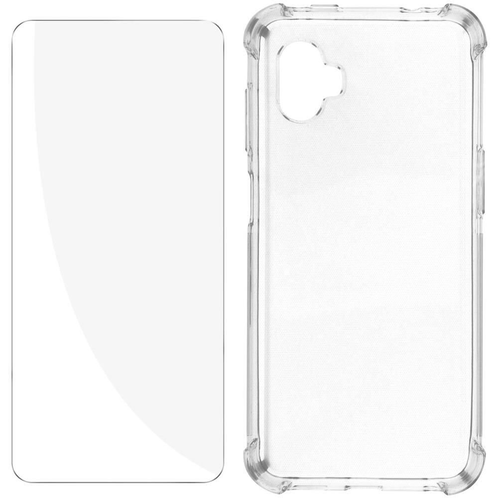 Kit Protezione Samsung Xcover 6 Pro Cover Rinforzata + Vetro Temperato - Foto 1