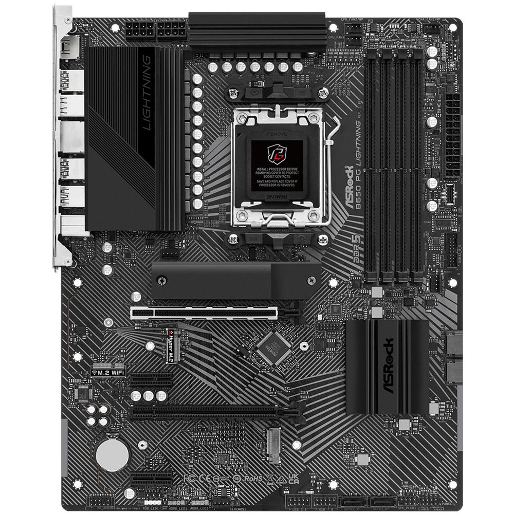 Scheda Madre B650 PG Lightning Socket AM5 Chipset AMD B650 ATX - Foto 2