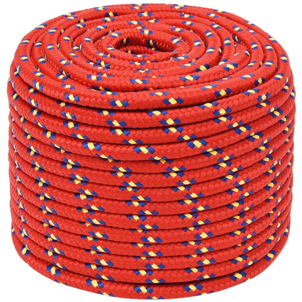 Corda Nautica Rossa 12 Mm 100 M In Polipropilene - Foto 2