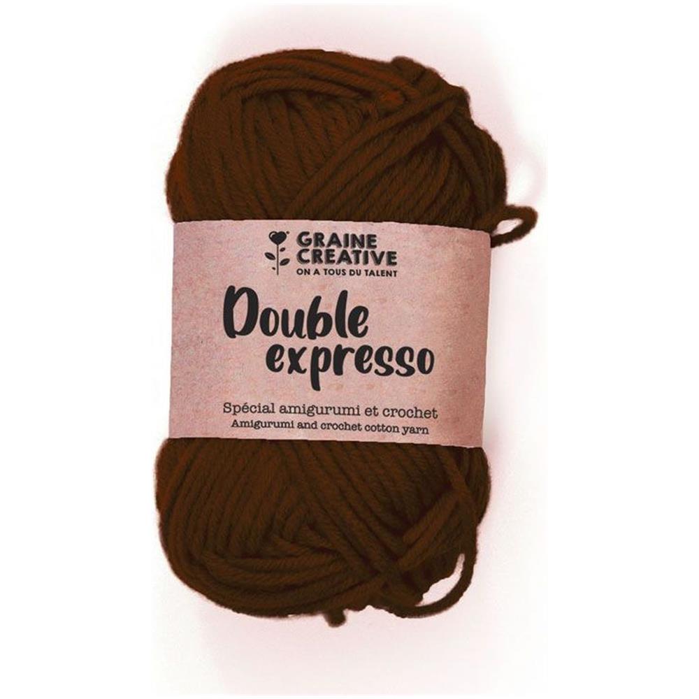 2 Fili Di Cotone Per Uncinetto 55 M - Marrone - Foto 1