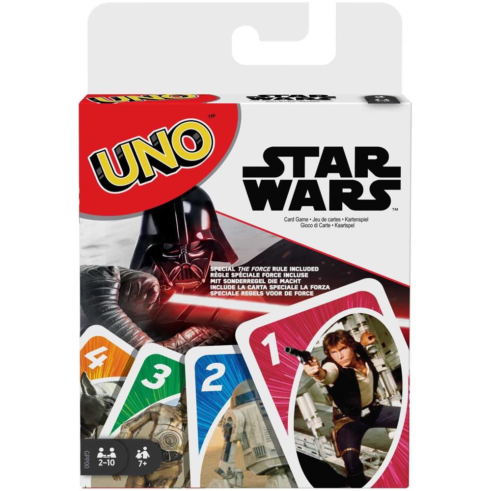 Gioco Di Carte Di Abbinamento Uno Star Wars Con 112 Carte Con Jolly Unici E Istruzioni Per Giocatori Dai 7 Anni In Su, Regalo Per Serate Di Gioco Per Bambini, Famiglie E Adulti - Foto 1