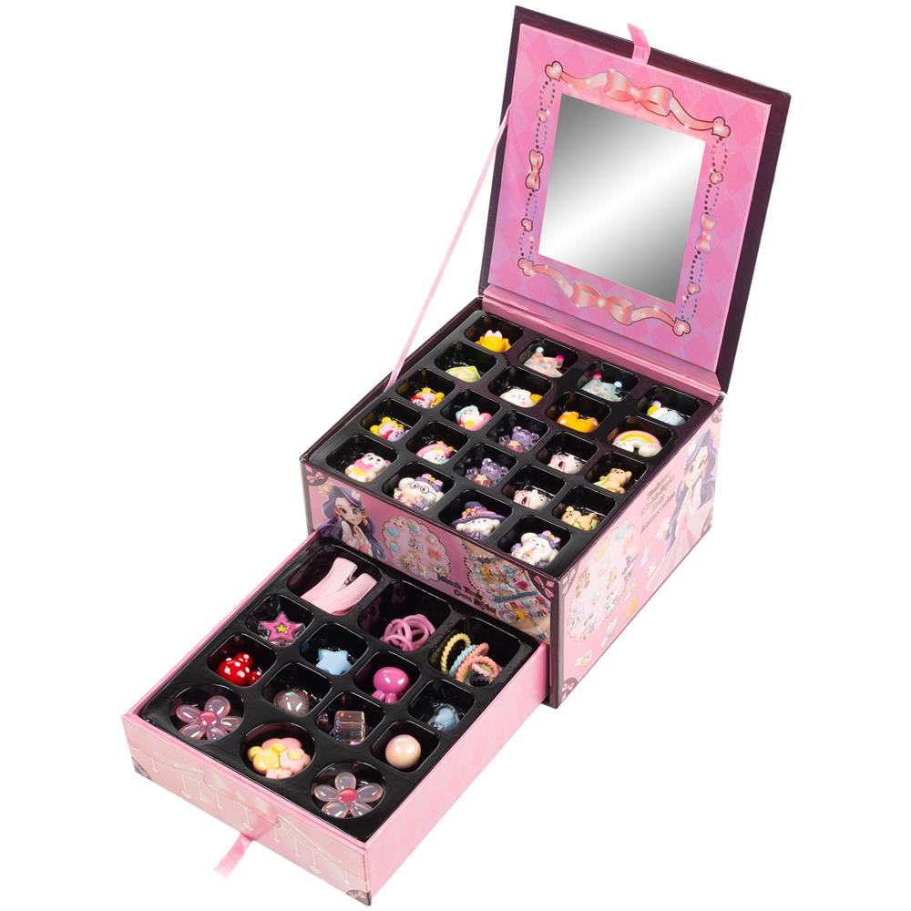 Set per elastici e anelli, grande scatola in confezione decorativa - Foto 2