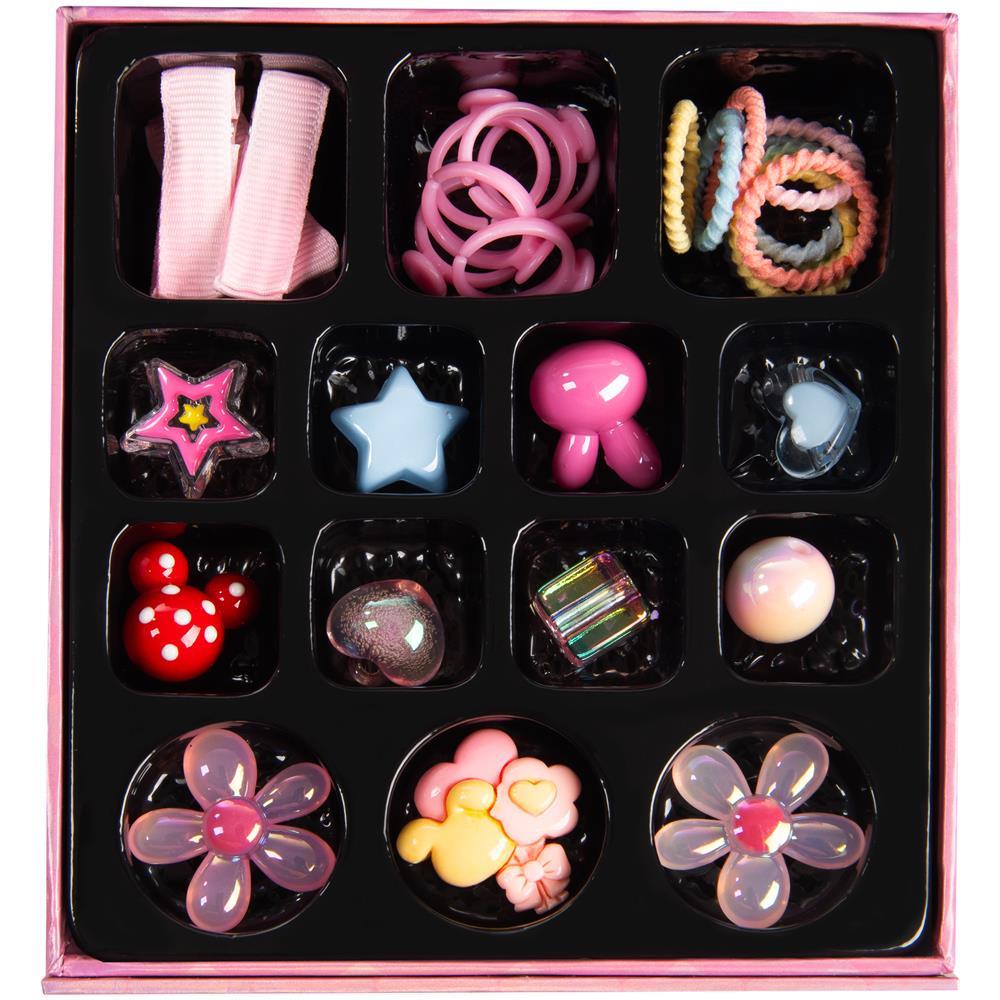 Set per elastici e anelli, grande scatola in confezione decorativa - Foto 4
