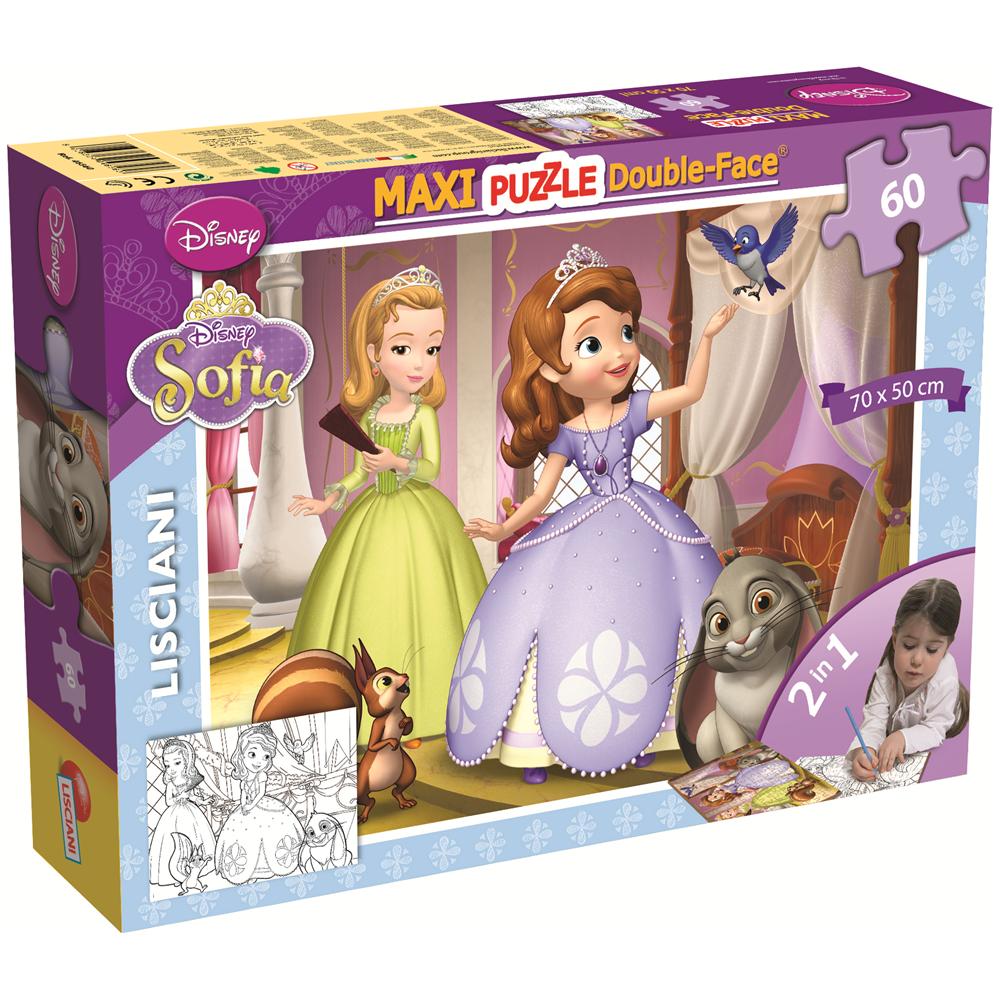 46560 - Sofia La Principessa - Puzzle Double-Face Supermaxi 60 Pz - Foto 1