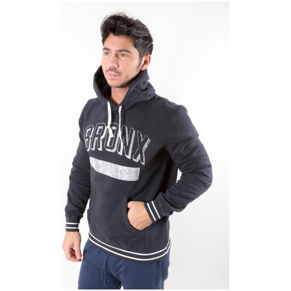 Felpa Uomo The City Chiusa Con Cappuccio M Nero - Foto 2