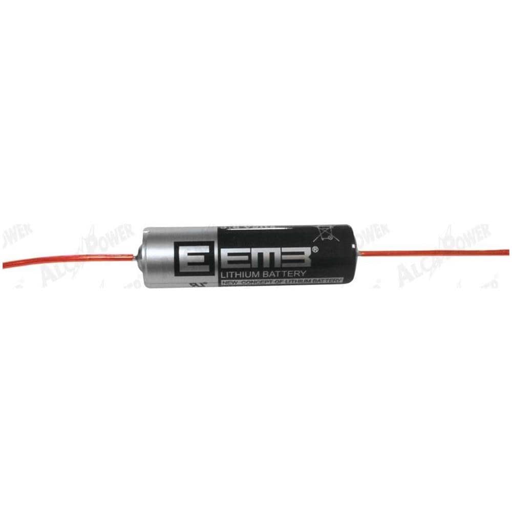 Batteria Litio Aa 3,6v 2400mah Li-socl2 Assiale Con Terminali Ricambio Per Bilan - Foto 1