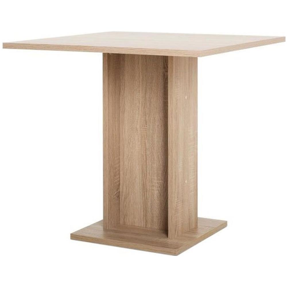 Tavolo Da Pranzo Quadrato Rovere Sonoma 80x80xh. 75 Cm - Foto 4