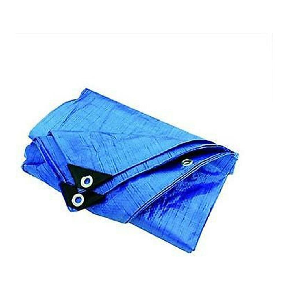 Telone Telo Occhiellato 8x12mt Polietilene Rinforzato Bordato Copertura 180gr / mq - Foto 1